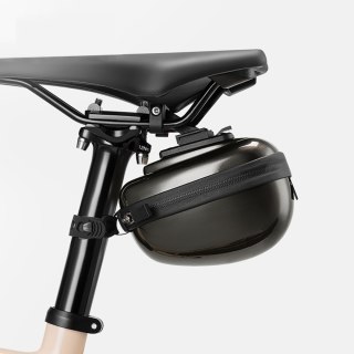 Torba rowerowa sztywna kufer podsiodłowy hard shell 0.4l - czarna ROCKBROS