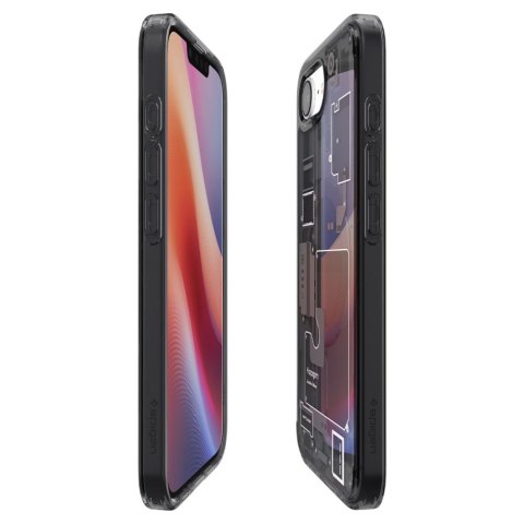 Etui case na iPhone 16e Zero One Ultra Hybrid MagSafe - czarne SPIGEN