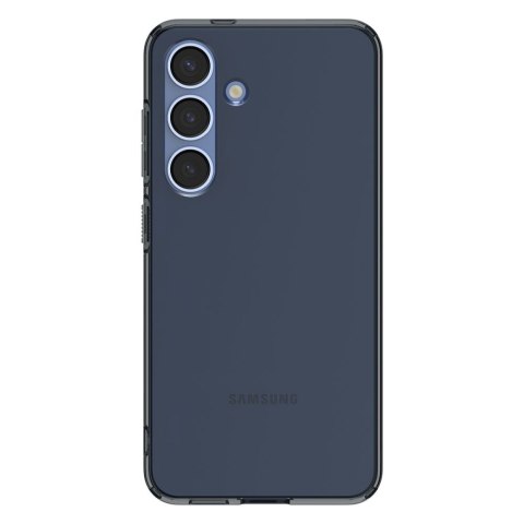 Etui na Samsung Galaxy S25 Liquid Crystal - czarne przezroczyste SPIGEN