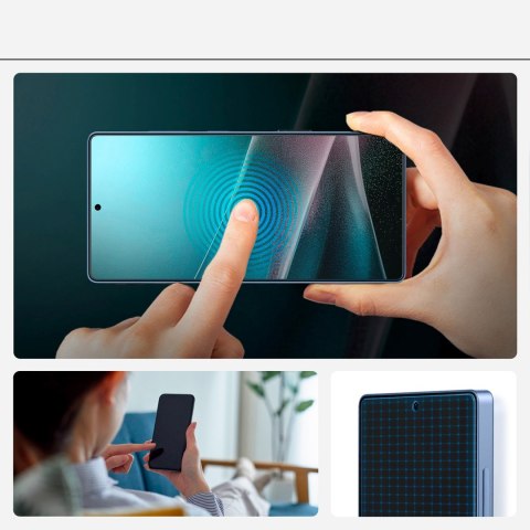 Szkło hybrydowe na Samsung Galaxy S25 Ultra Elite Shield EZ FIT - przezroczyste SPIGEN