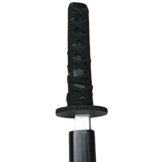 Drewniana Katana Miecz Do Zabawy Treningu Rekwizyt Czarny 70cm LEAN Toys