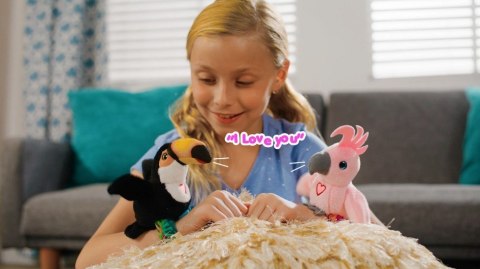 Maskotka interaktywna Happy Yappers Wesołe gadułki - Wilga Cobi