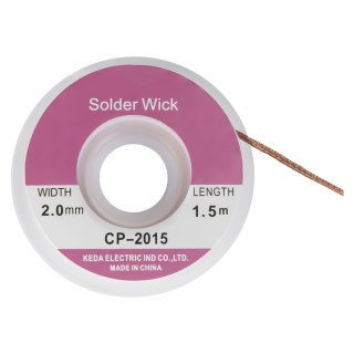 Taśma ssąca plecionka do rozlutowywania wylotowywania S-LS-20 Stamos Soldering