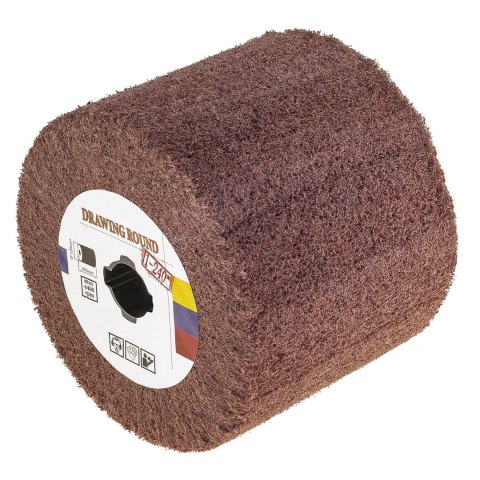 Wałek szlifierski z włókniny do satyniarki 120x100mm ziarnistość P240 MSW