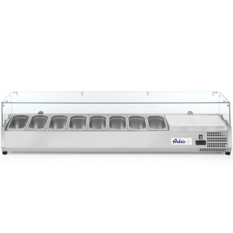 Nadstawa chłodnicza przeszklona z witryną 8 x GN 1/4 - Hendi 232927 ARKTIC