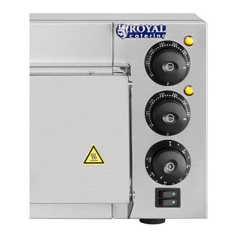 Piec do pizzy 1x40cm jednokomorowy 2000W 230V Timer 120min Royal Catering Royal Catering