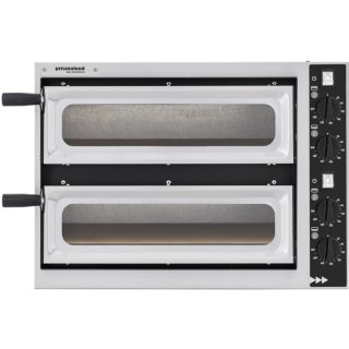 Piec do pizzy podwójny Basic Vetro 2/40 2 pizze 2400W - Hendi 226674 Prismafood