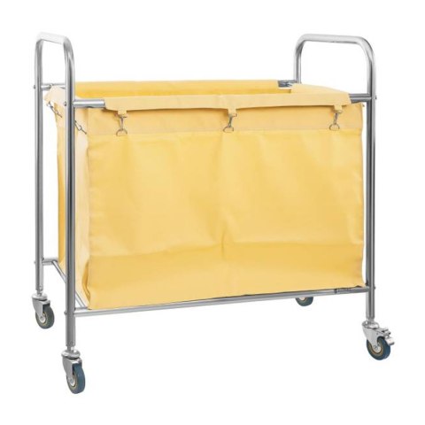 Wózek na brudne pranie stal nierdzewna 250L Royal Catering