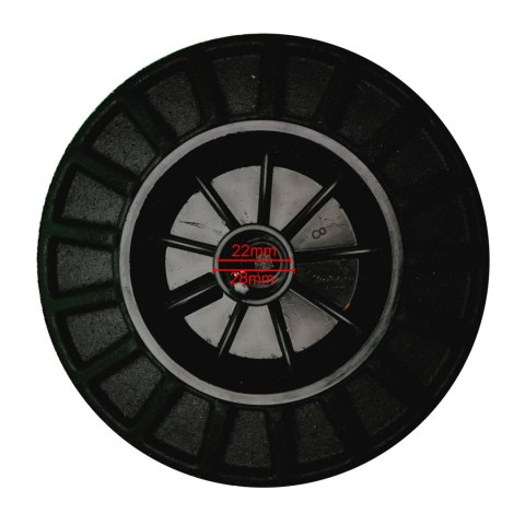 Koło kółko do śmietnika kosza kubła na śmieci MGB 120L 240L śr. 200mm Europlast Austria