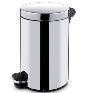 Kosz na śmieci stalowy z wkładem otwierany nożnie 5L - Hendi 691311 Hendi