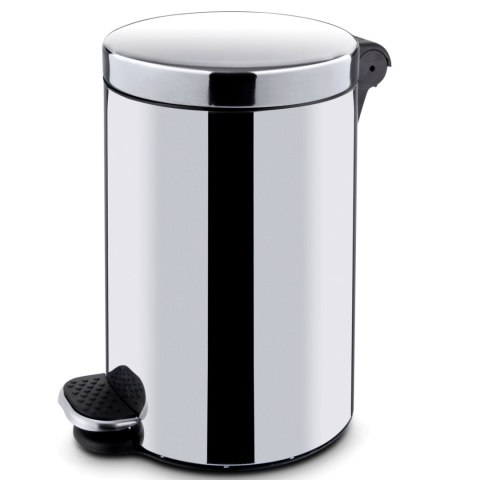 Kosz na śmieci stalowy z wkładem otwierany nożnie 5L - Hendi 691311 Hendi