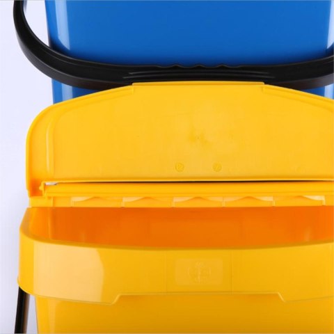 Kosz pojemnik do segregacji sortowania śmieci URBA PLUS 40L - żółty Sartori Ambiente