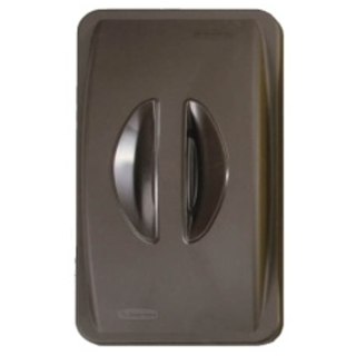 Pokrywa do pojemnika Rubbermaid SLIM JIM reg; brązowa BIO Rubbermaid