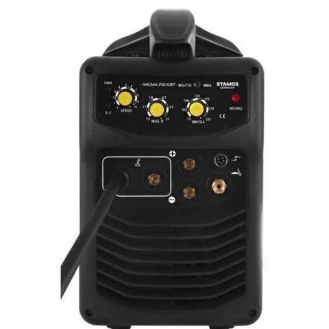 Spawarka półautomat spawalniczy migomat TIG MIG/MAG MMA 250A IGBT Stamos Germany + drut 5kg Stamos Germany