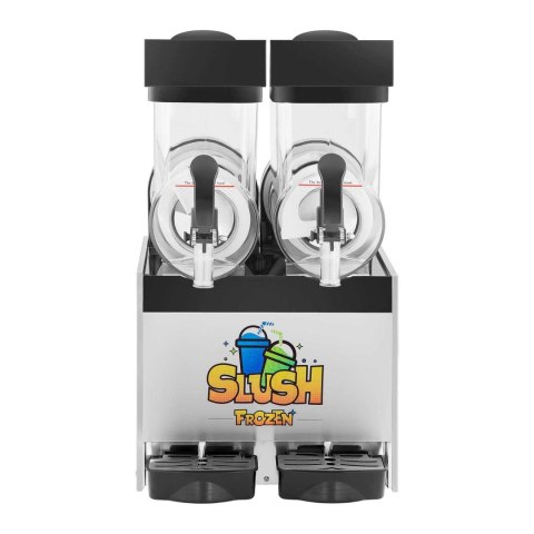 Granitor dyspenser urządzenie do napojów slush granity podwójny 2x 15L Royal Catering