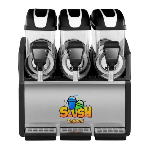 Granitor dyspenser urządzenie do napojów slush granity potrójny 3x 15L Royal Catering