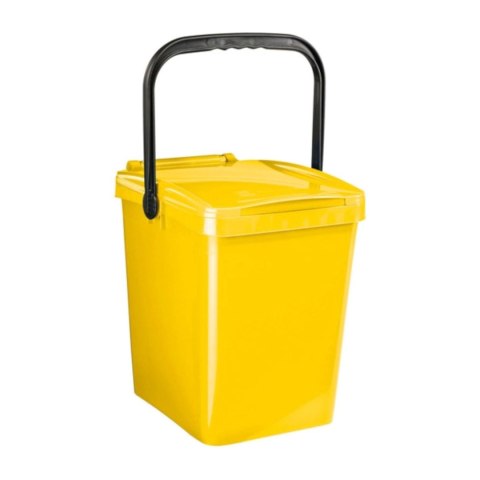 Kosz pojemnik do segregacji sortowania śmieci i odpadków - żółty Urba 21L Sartori Ambiente
