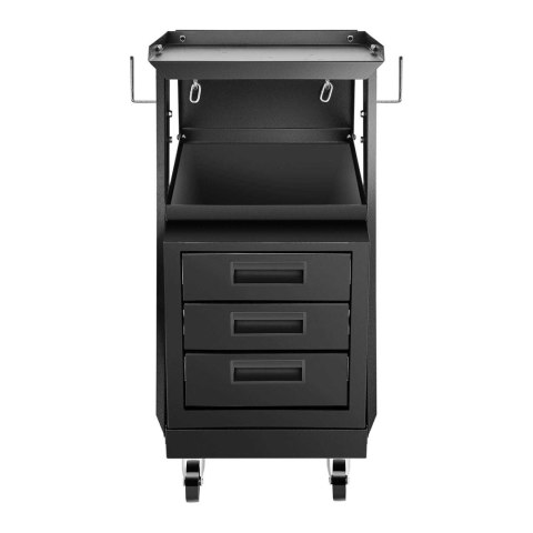 Wózek spawalniczy warsztatowy stalowy z 3 szufladami 2 półkami nośność do 75kg Stamos Germany