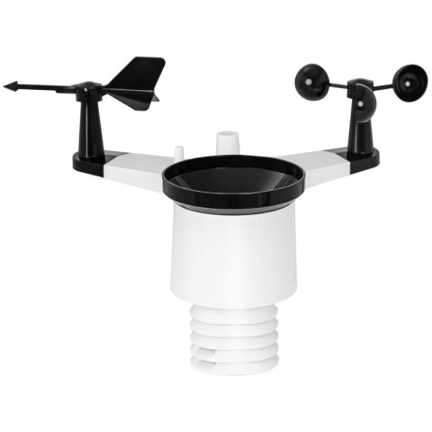 Bezprzewodowa stacja meteorologiczna pogodowa solarna 7w1 LCD WiFi 100m Steinberg Systems