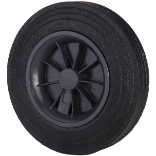 Koło kółko do kubła kontenera na odpady gumowe śr. 200mm PRO-LINE