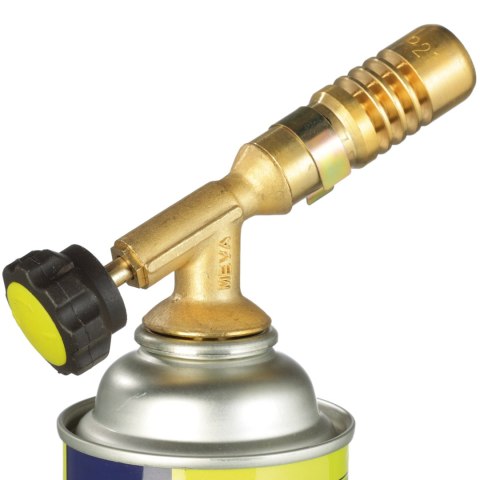 Palnik gazowy na kartusze PB z zaworem 7/16'' WORKER 1,8kW MEVA