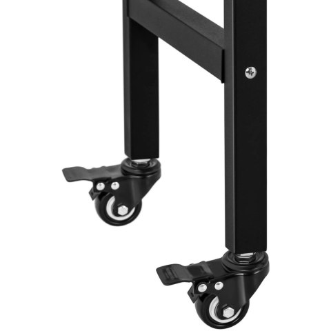 Wózek podstawa do maszyny do popcornu z szafką retro 51 x 37 cm - czarno-złoty Royal Catering