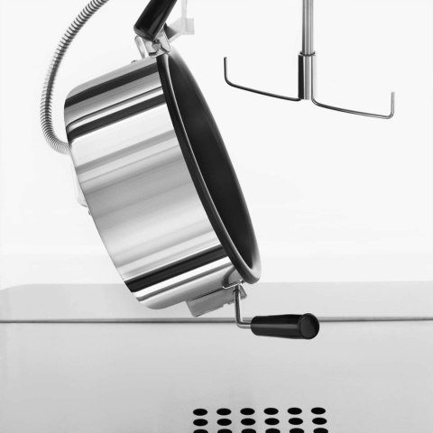 Maszyna urządzenie do prażenia popcornu 4-5 kg/h 1.2 l czarna Royal Catering