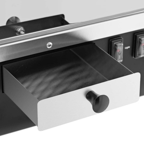 Maszyna urządzenie do prażenia popcornu 4-5 kg/h 1.2 l czarna Royal Catering