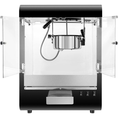 Maszyna urządzenie do prażenia popcornu 4-5 kg/h 1.2 l czarna Royal Catering