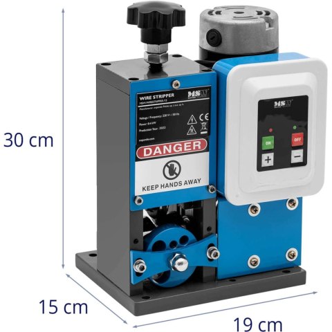 Odizolowywacz korowarka do ściągania izolacji z kabli i przewodów 400 W MSW