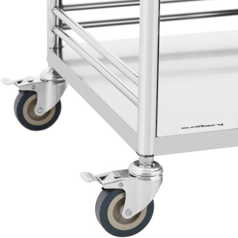 Wózek hotelowy serwisowy na pranie STAL 3 półki pojemnik kosz 88 x 44 x 87 cm Steinberg Systems