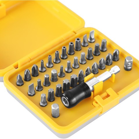 Zestaw bitów nasadek końcówek do wkrętarki - 34 szt. MSW