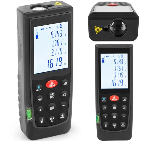 Dalmierz laserowy miernik odległości Bluetooth 70 m / 1.5 mm Steinberg Systems