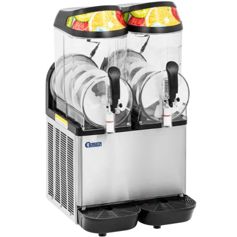 Granitor maszyna do napojów slush sorbetów podwójna LED 2 x 12 l 680 W Royal Catering