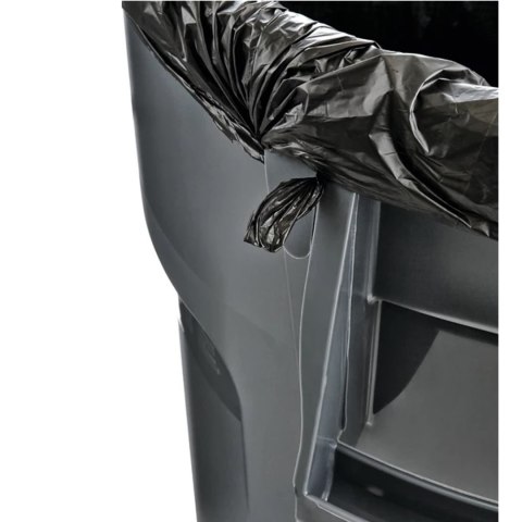 Pojemnik kubeł przemysłowy na odpady i do żywności BRUTE Round 121L - żółty Rubbermaid