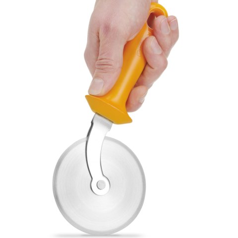 Radełko nóż kółko do krojenia pizzy śr. 97 x 240 mm - pomarańczowy Hendi