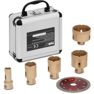 Otwornice diamentowe do szlifierek kątowych 20/35/40/50/68 115 mm M14 - zestaw MSW