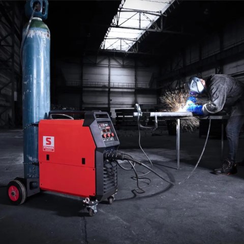 Spawarka wielofunkcyjna MIG/MAG TIG MMA FCAW 300 A 400 V Stamos Germany