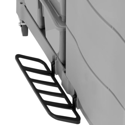 Wózek hotelowy do sprzątania ze schowkiem i workiem 2 wiadrami 128 x 62.5 x 133 cm Ulsonix