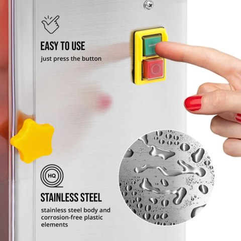 Wyciskarka automatyczna do pomarańczy 20 szt. / min 200 W Royal Catering