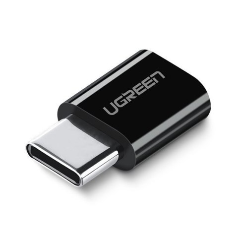 Adapter przejściówka z micro USB na USB-C - czarny UGREEN