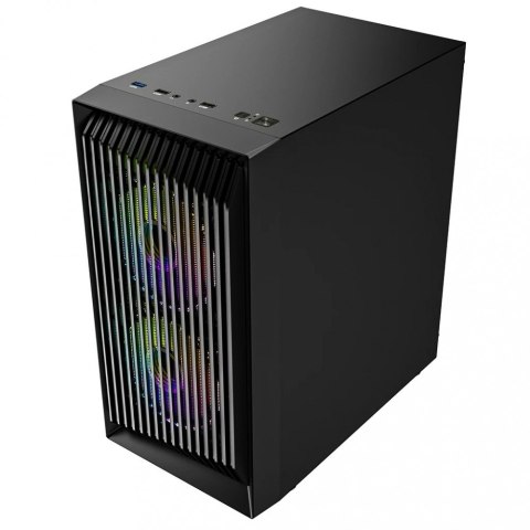 Obudowa komputerowa bez zasilacza ATOS ARGB MINI USB 3.0 Logic Concept