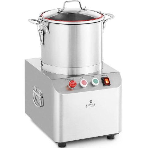 Kuter wilk gastronomiczny do siekania mielenia krojenia mięsa warzyw 1400 obr./min 10 l 750 W Royal Catering