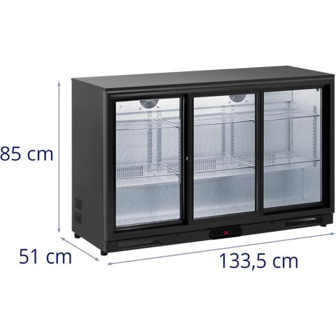 Lodówka chłodziarka barowa na napoje przeszklona 318 l 220 W Royal Catering