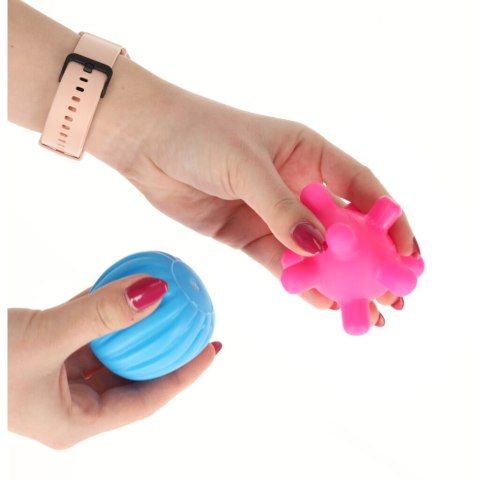 Piłki zabawki sensoryczne korekcyjne zestaw w siatce Kik Sp. z o. o. Sp. k.