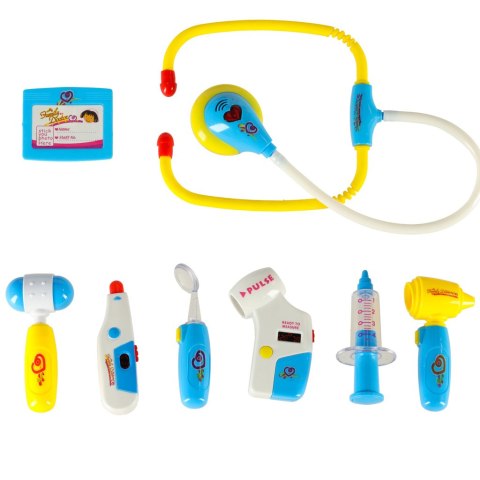 Zestaw lekarza w walizce DOKTOR +światła niebieski Kik Sp. z o. o. Sp. k.