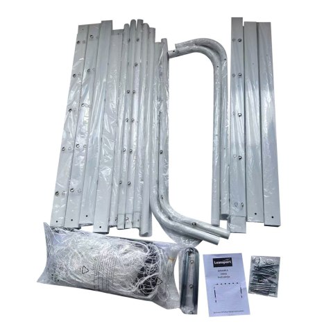 Bramka Piłkarska Treningowa Z Kwadratowym Obramowaniem 300x200x110cm LEAN Toys