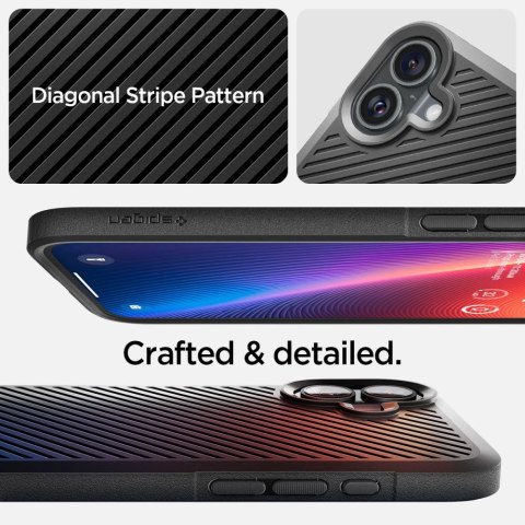 Etui case na iPhone 16 Core Armor - czarny mat SPIGEN