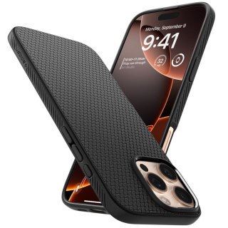 Etui case na iPhone 16 Pro Liquid Air - czarne SPIGEN