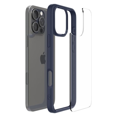 Etui plecki na iPhone 16 Pro Ultra Hybrid - niebieskie SPIGEN